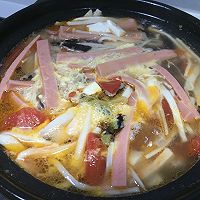 西红柿豆腐菌菇汤的做法图解11