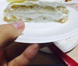 榴莲千层蛋糕的做法