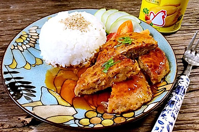 日式汉堡肉
