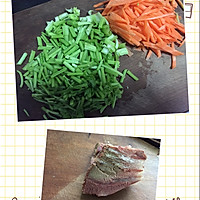 牛肉炒意面的做法图解2