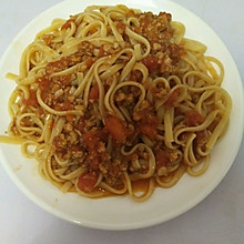 番茄肉酱意面