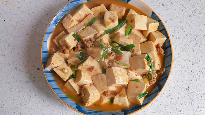 肉末豆腐