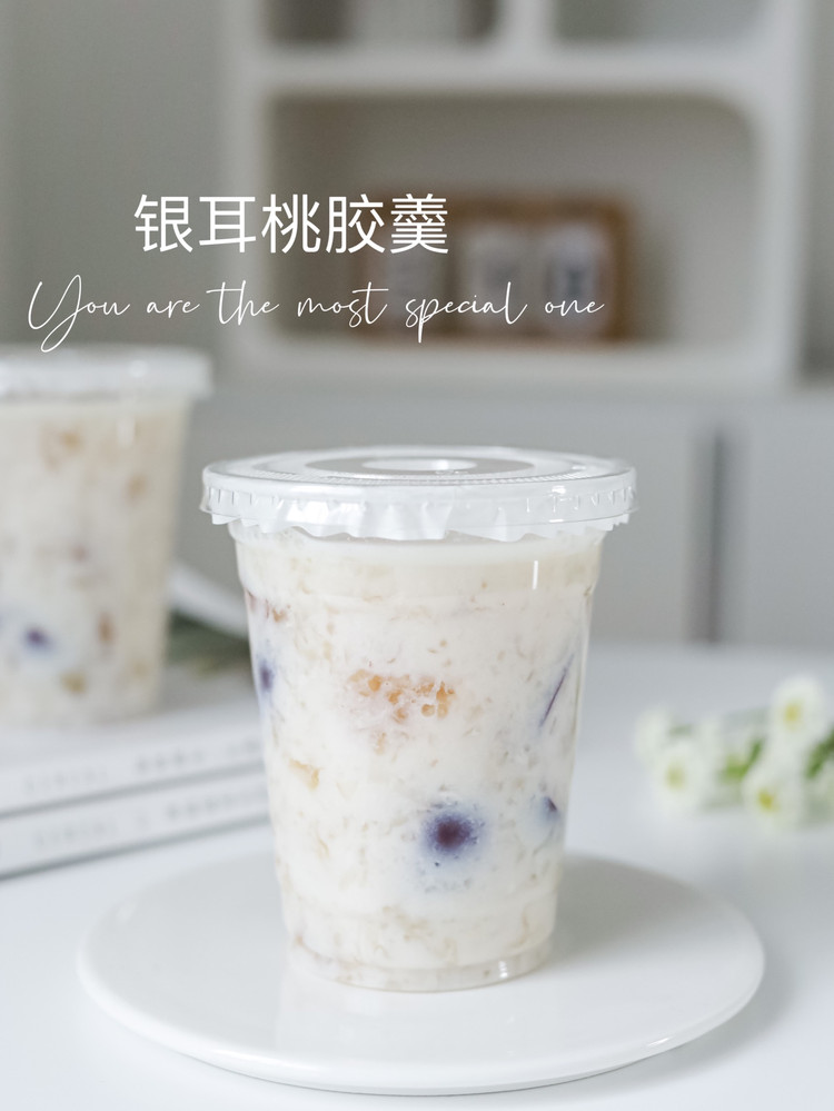 桃胶银耳羹的做法