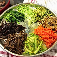 石锅拌饭(비빔밥/Bibimbap)的做法图解9