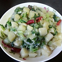小白菜熬土豆的做法图解9