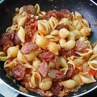 腊肠贝壳面的做法图解10