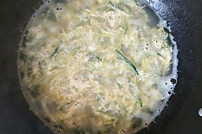 蛤蜊蛋花汤