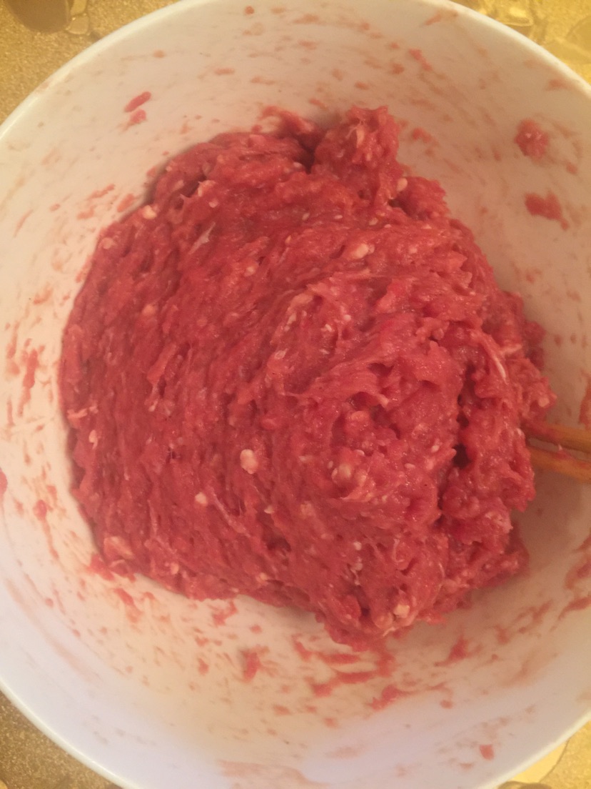 羊肉大葱饺子的做法图解4