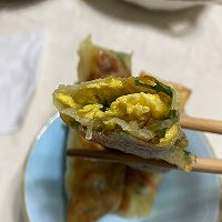 春卷皮、包韭菜盒子的做法图解10