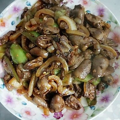 尖椒爆炒鸡心