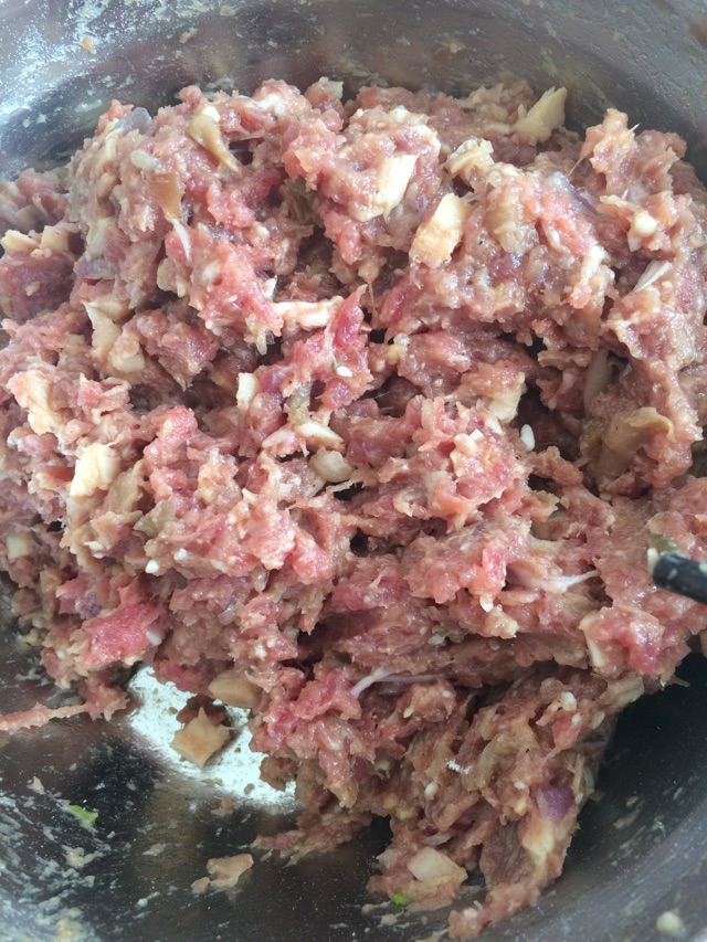 牛肉鲜馅饼的做法图解2