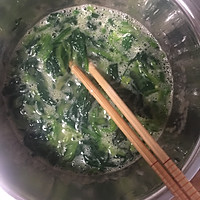 菠菜蒸蛋烧的做法图解2