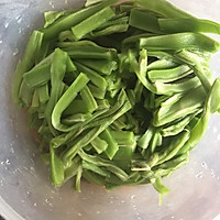 凉拌苔菜（贡菜）香脆爽口必备凉菜之二的做法图解2
