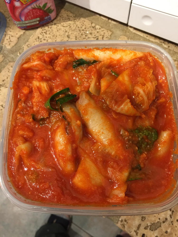 辣白菜的做法