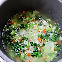青菜焖饭的做法图解7