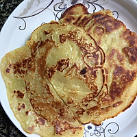 香蕉牛奶玉米饼的做法图解9