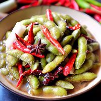 火辣辣的毛豆子#我要上首页酸辣家常菜#的做法图解16