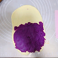松软香甜的奶香紫薯面包卷㊙️紫薯软面包（内附紫薯馅做法）的做法图解10