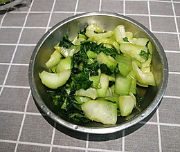 清炒上海青（油菜）的做法