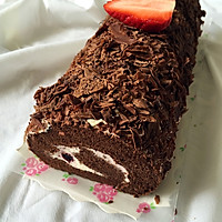 黑森林蛋糕卷#豆果五周年#的做法图解3