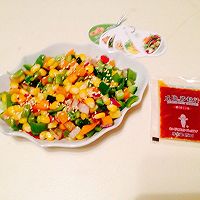 杂蔬沙拉#丘比沙拉汁#的做法图解5