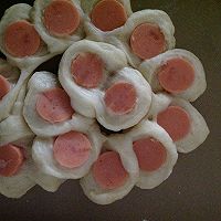 酸奶火腿花式面包卷#东菱魔法云面包机#的做法图解6