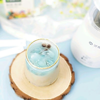 #爱乐甜夏日轻脂甜蜜#小熊海洋蓝珍珠奶茶的做法图解13