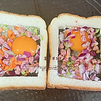 #美味开学季#营养早餐三明治的做法图解4