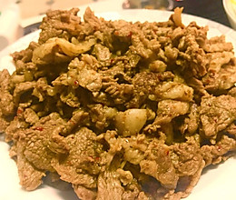 新疆炒烤肉·轻松炒出羊肉串的味道的做法