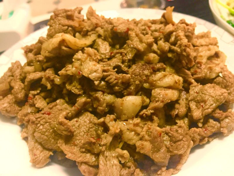 新疆炒烤肉·轻松炒出羊肉串的味道的做法