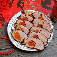 #味达美名厨福气汁，新春添口福#叉烧咸蛋的做法图解11