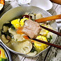 猴头菇鲜味玉米排骨汤的做法图解29