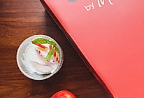 #皇后红玫瑰花式做法#苹果酸奶杯的做法