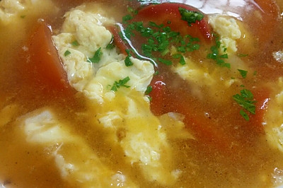 简单版  西红柿鸡蛋汤