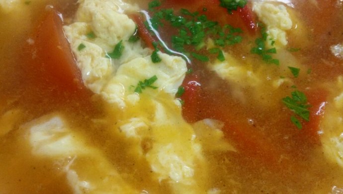 简单版  西红柿鸡蛋汤