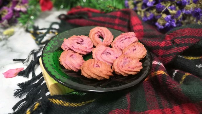 紫薯曲奇饼干