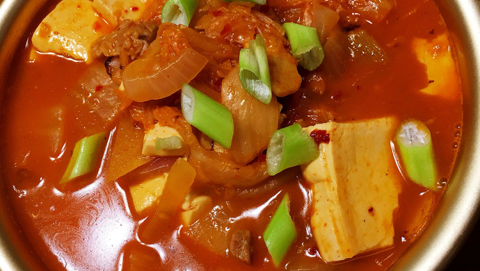 美味泡菜汤