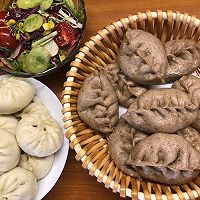 低脂鸡肉包加荤香包的做法图解16