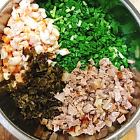 酱肉虾仁木耳韭菜荞麦蒸饺的做法图解8