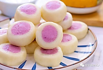 双色紫薯卷 宝宝辅食食谱的做法