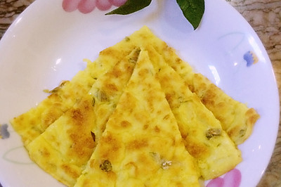 榨菜鸡蛋饼