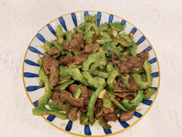 ‼️广式苦瓜炒牛肉㊙️粤菜师傅亲授的做法