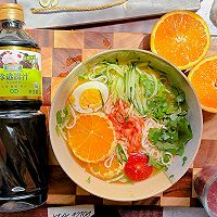 #珍选捞汁 健康轻食季#捞汁橙汁冷面的做法图解9