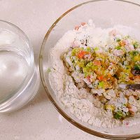 葱花火腿芝麻鸡蛋薄饼的做法图解4