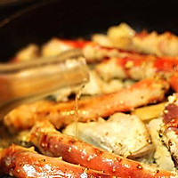 帝王蟹的料理【咖喱蟹VS姜葱蟹】的做法图解20