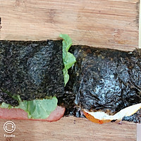 网红多叠饭团的做法图解5