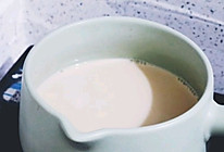 红豆奶茶的做法