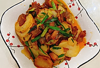 天作之合的土豆回锅肉的做法
