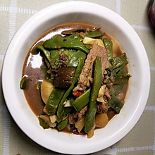 豆角茄子炖土豆