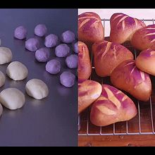 芋泥紫薯包